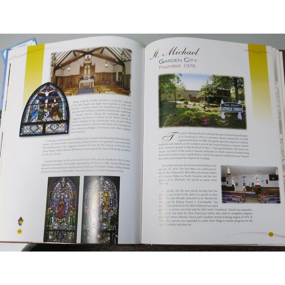 CATHOLIC DIOCESE of CHARLESTON South Carolina  History of Churches Book 2008 - Picture 10 of 15